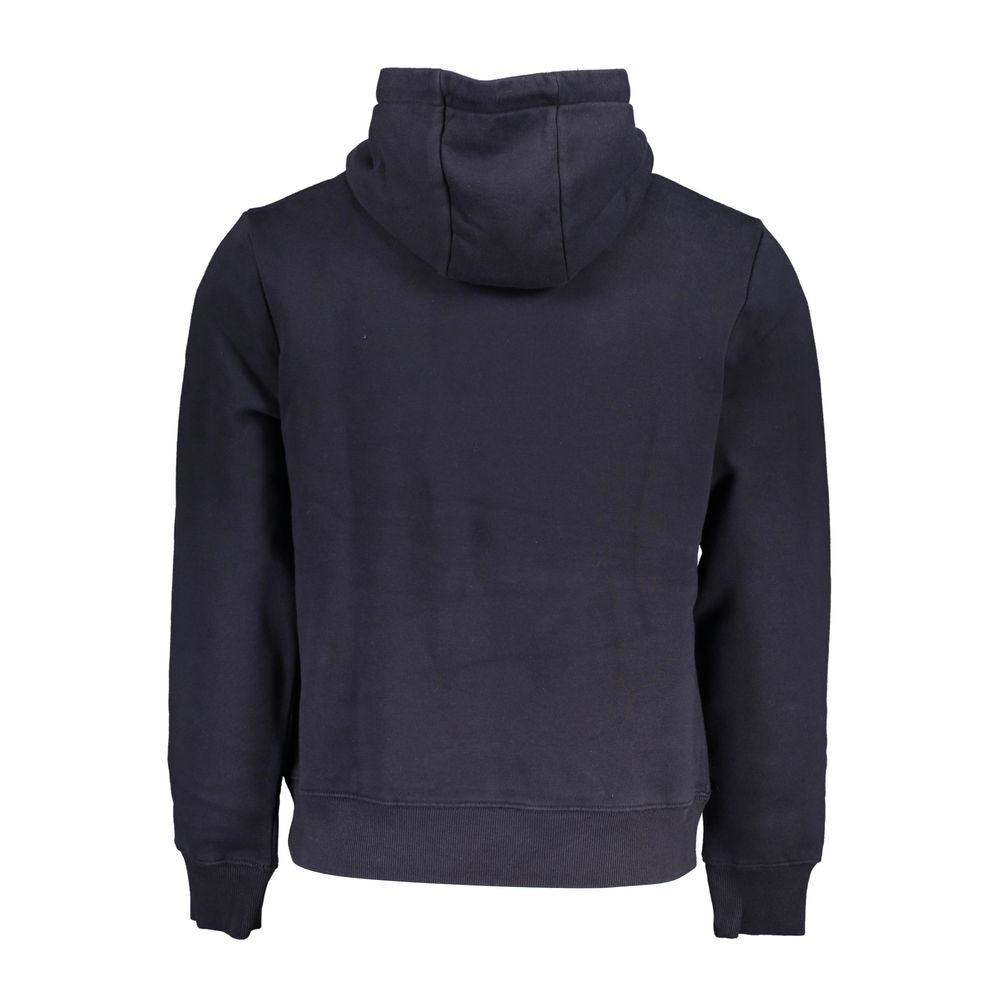 Napapijri Elevated Casual Blue Hooded Sweatshirt Napapijri