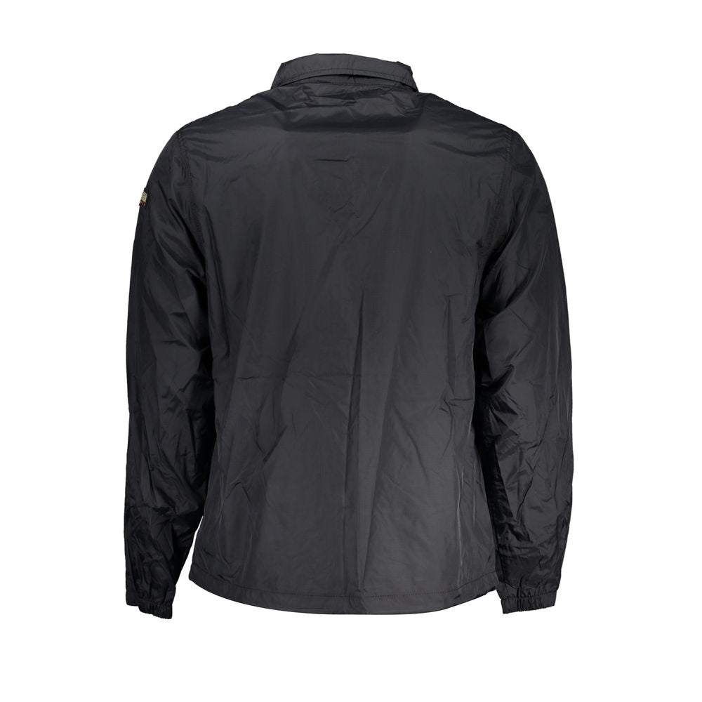 Napapijri Elegant Waterproof Sports Jacket with Contrast Details Napapijri