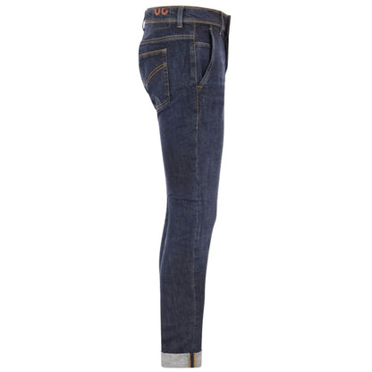 Dondup Sleek Skinny Fit Dark Blue Jeans Dondup