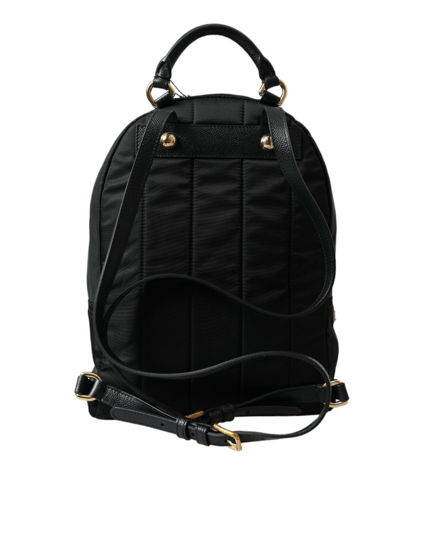 Dolce & Gabbana Elegant Embellished Black Backpack Dolce & Gabbana