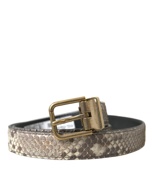 Dolce & Gabbana Elegant Italian Leather Belt Dolce & Gabbana