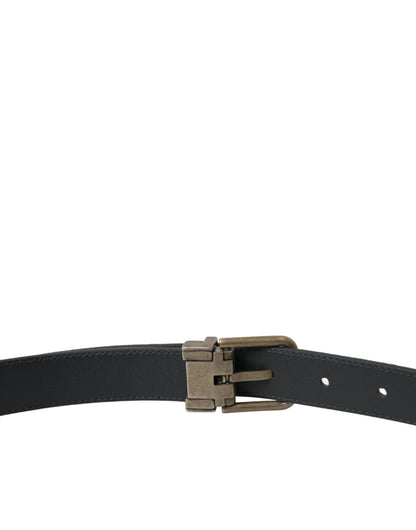 Dolce & Gabbana Elegant Suede Calf Leather Belt Dolce & Gabbana