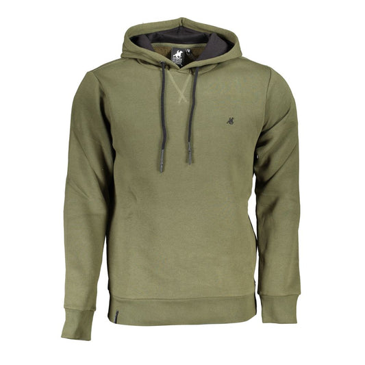 U.S. Grand Polo Emerald Elegance Hooded Sweater U.S. Grand Polo