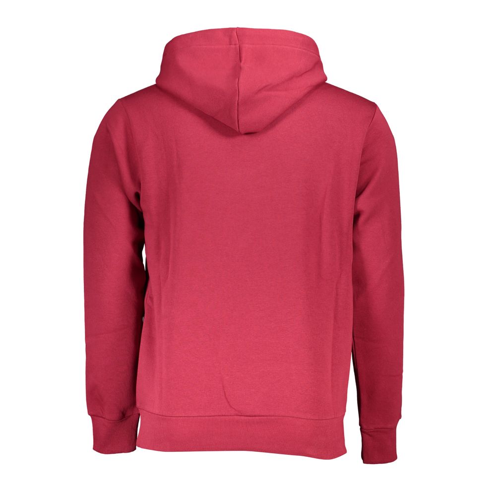 U.S. Grand Polo Chic Pink Hooded Sweatshirt with Embroidery Detail U.S. Grand Polo