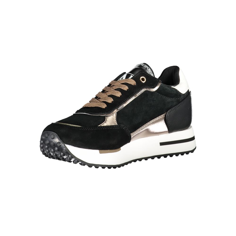 Napapijri Chic Monochrome Sneakers with Contrast Accents Napapijri