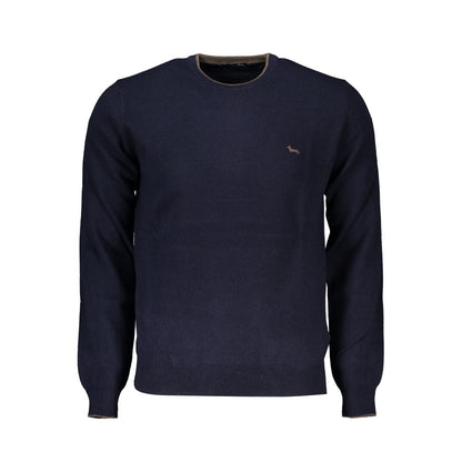 Harmont & Blaine Sophisticated Crew Neck Cashmere Blend Sweater Harmont & Blaine