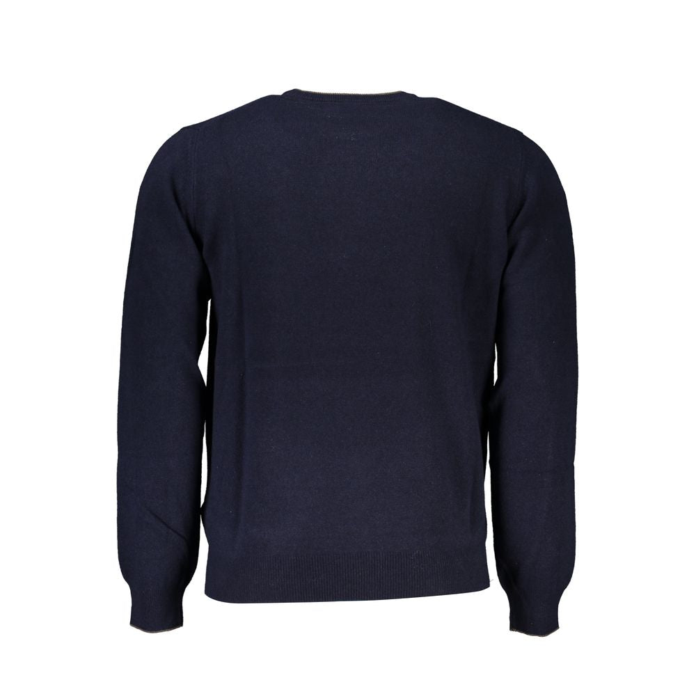 Harmont & Blaine Sophisticated Crew Neck Cashmere Blend Sweater Harmont & Blaine