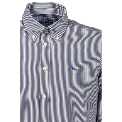 Harmont & Blaine Elegant Striped Long Sleeve Shirt Harmont & Blaine