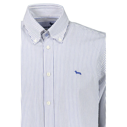 Harmont & Blaine Elegant Striped Button-Down Cotton Shirt Harmont & Blaine