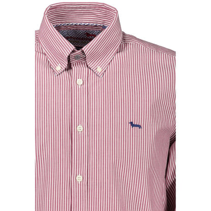 Harmont & Blaine Elegant Pink Narrow Fit Long Sleeve Shirt Harmont & Blaine