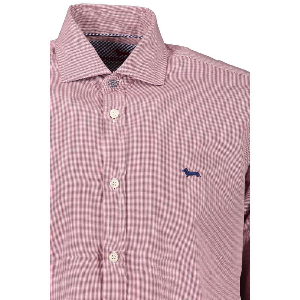 Harmont & Blaine Chic Pink Narrow Fit Long Sleeve Shirt Harmont & Blaine