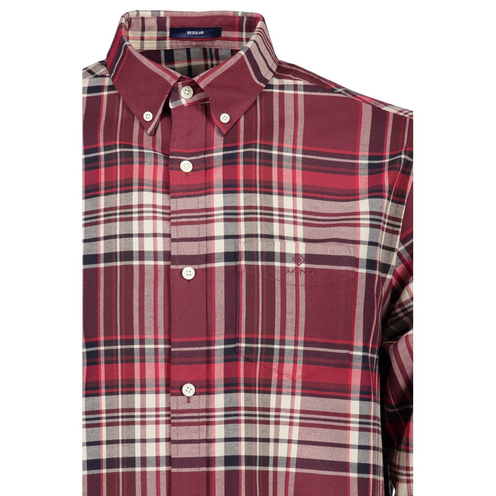 Gant Elegant Pink Button-Down Men's Shirt Gant