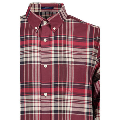 Gant Elegant Pink Button-Down Men's Shirt Gant