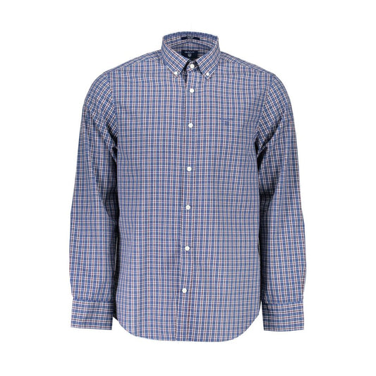 Gant Elegant Purple Long Sleeve Button-Down Shirt Gant