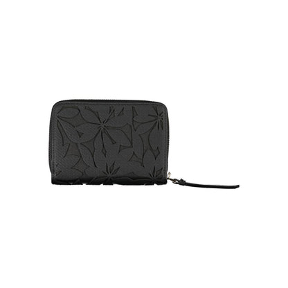 Desigual Chic Black Wallet with Elegant Detailing Desigual