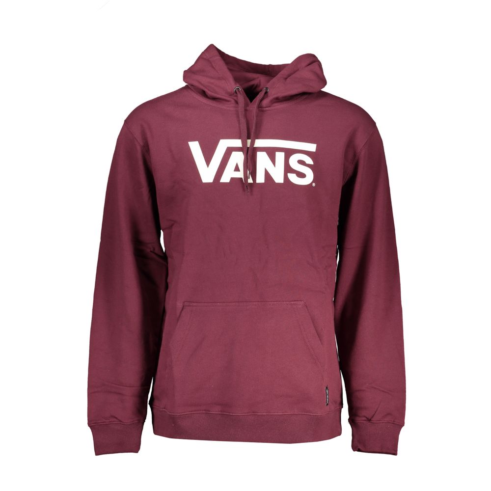 Vans Chic Pink Fleece Hooded Sweatshirt Vans