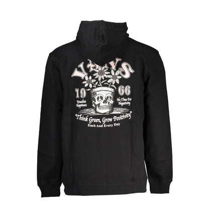 Vans Sleek Fleece Hooded Sweatshirt in Black Vans