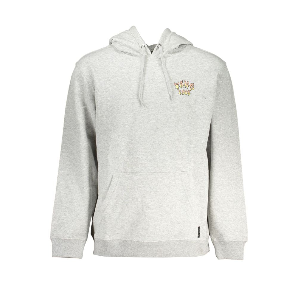 Vans Chic Gray Fleece Hooded Sweatshirt Vans