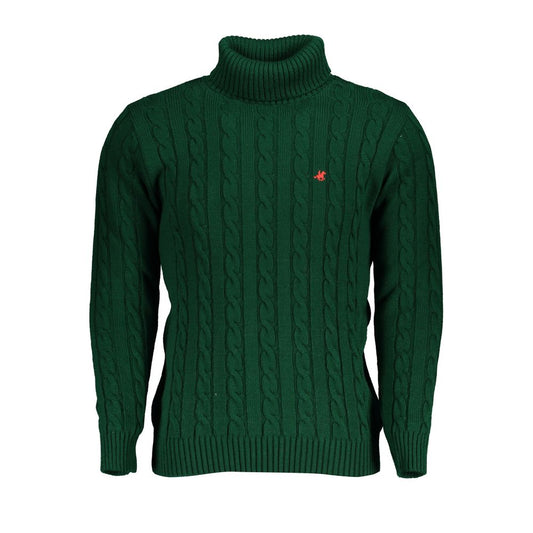 U.S. Grand Polo Elegant Twisted Turtleneck Sweater U.S. Grand Polo