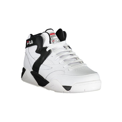 Fila High-Top Athletic Lace-Up Sneakers with Contrast Details Fila