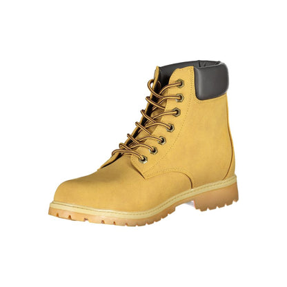 Fila Vibrant Yellow Contrast Lace-up Boots Fila