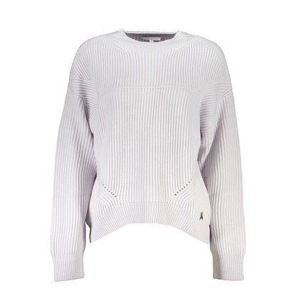 Patrizia Pepe Elegant Turtleneck Sweater with Contrast Detail Patrizia Pepe