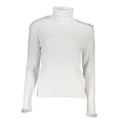 Patrizia Pepe Chic Turtleneck Sweater with Contrast Details Patrizia Pepe