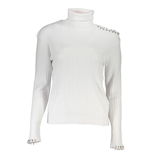 Patrizia Pepe Chic Turtleneck Sweater with Contrast Details Patrizia Pepe