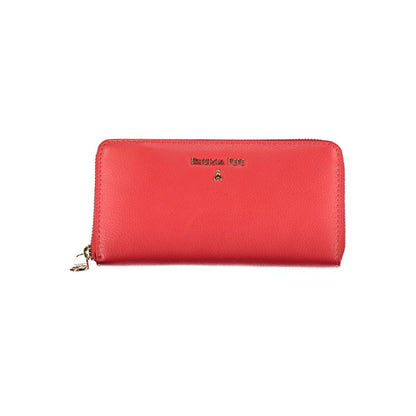 Patrizia Pepe Chic Pink Zip Wallet With Multiple Compartments Patrizia Pepe