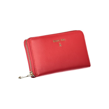 Patrizia Pepe Chic Pink Zip Wallet With Multiple Compartments Patrizia Pepe