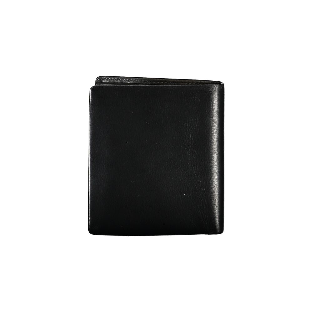 Guess Jeans Elegant Black Leather Wallet for Men Guess Jeans