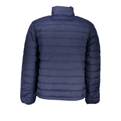 La Martina Elegant Long-Sleeved Blue Jacket La Martina