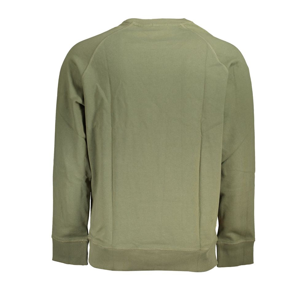 Timberland Classic Green Brushed Crew Neck Sweatshirt Timberland