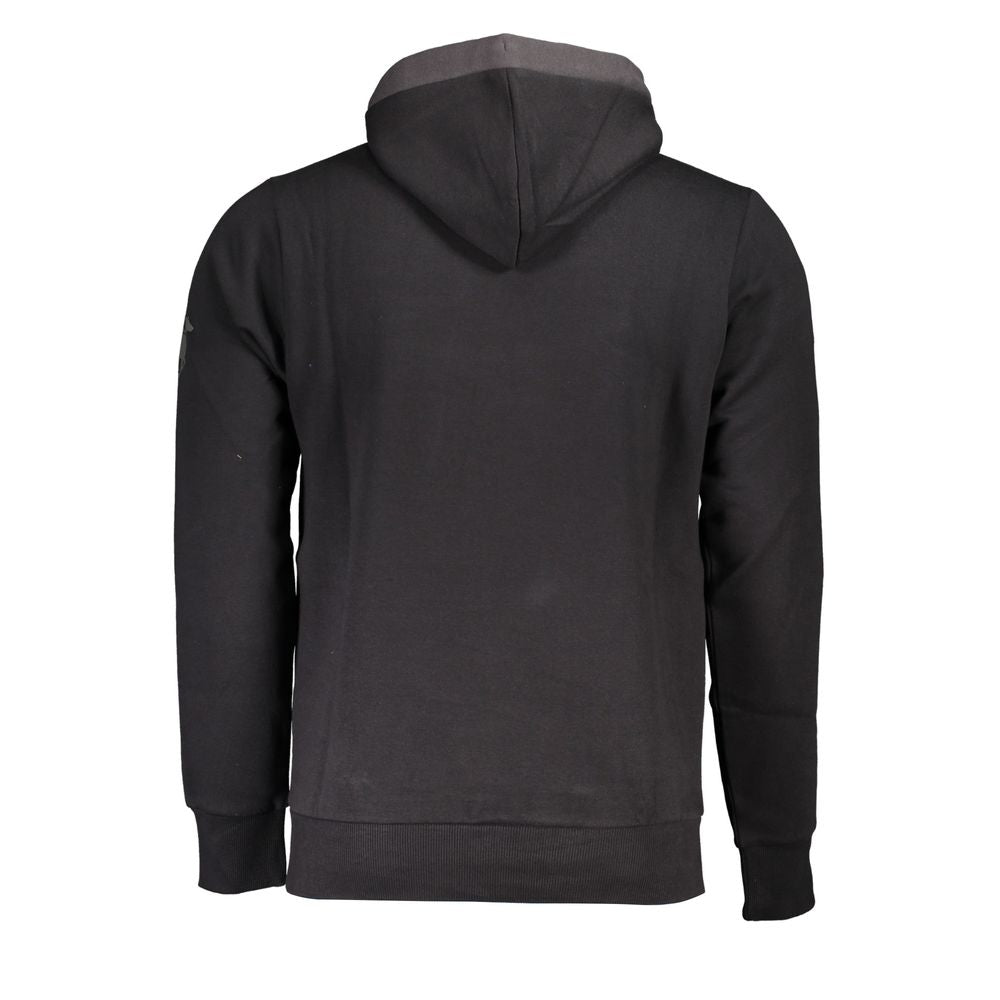 U.S. Grand Polo Sleek Hooded Fleece Sweatshirt with Contrast Details U.S. Grand Polo