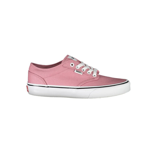 Vans Chic Pink Sneakers with Contrast Laces Vans