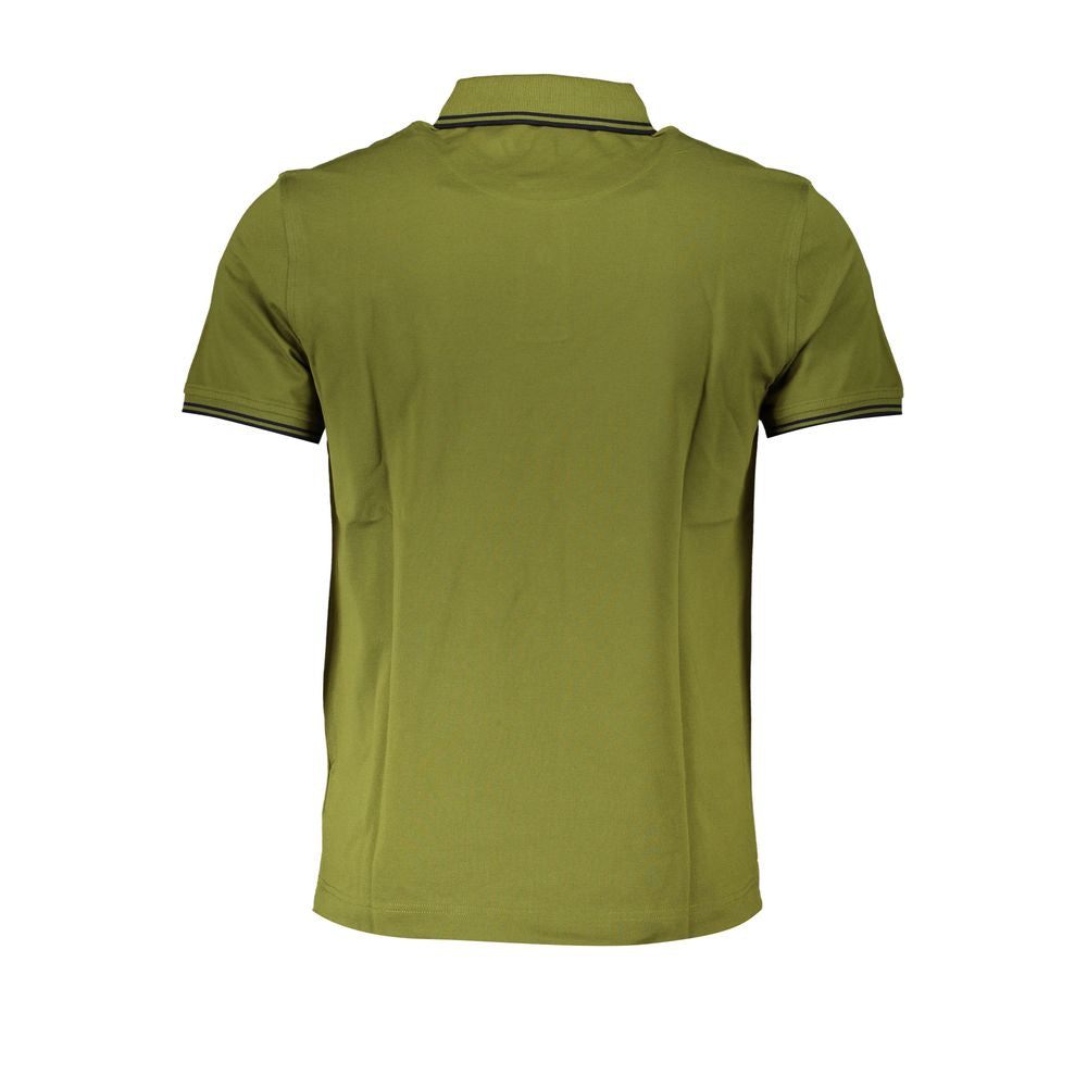 Harmont & Blaine Sharp Green Contrast Polo Shirt Harmont & Blaine