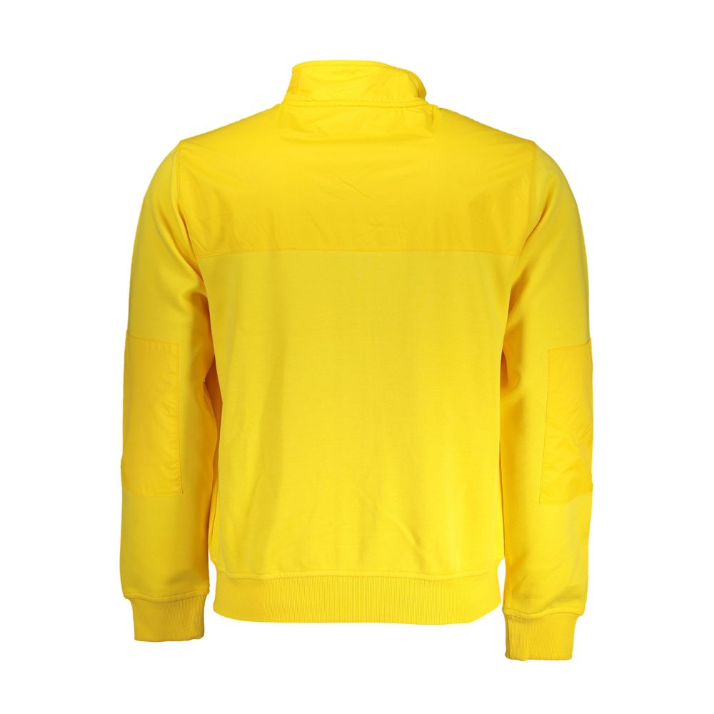 K-WAY Sunshine Yellow Long-Sleeved Zip Sweatshirt K-WAY