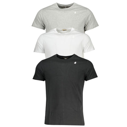 K-WAY Elegant Trio Pack of Crew Neck T-Shirts K-WAY