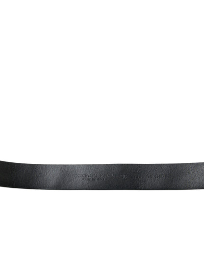 Dolce & Gabbana Engraved Logo Leather Waist Belt Dolce & Gabbana