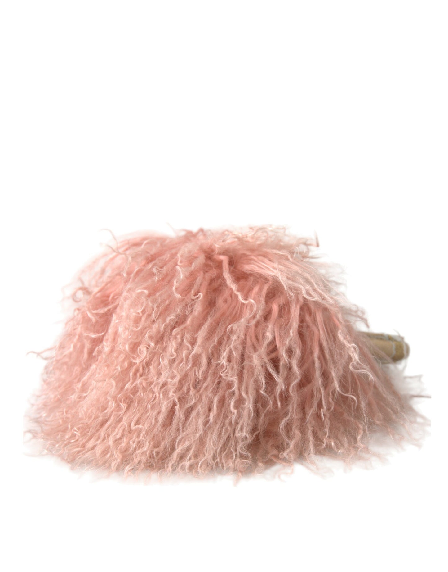 Dolce & Gabbana Elegant Pink Fur Earmuffs - Winter Chic Accessory Dolce & Gabbana