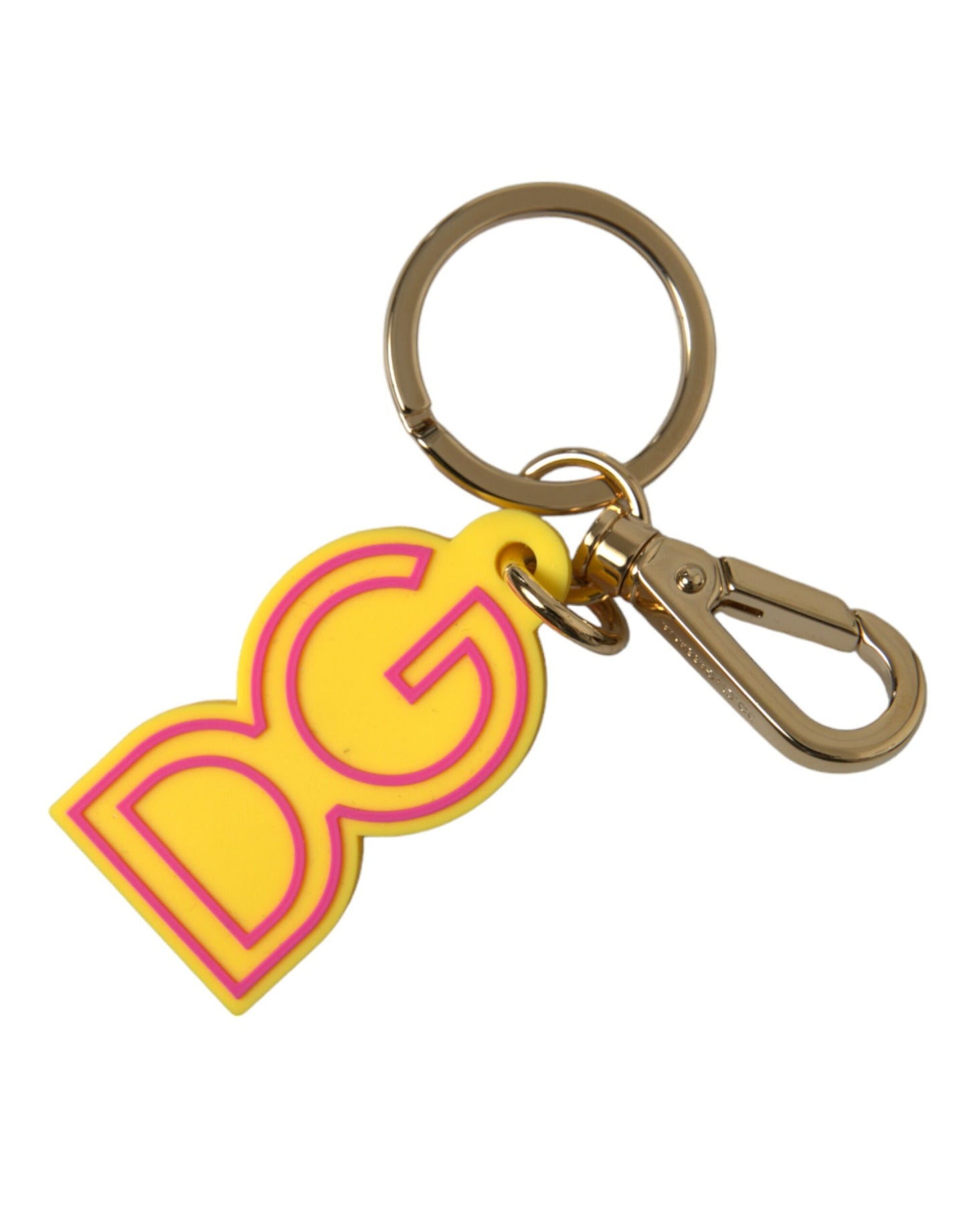 Dolce & Gabbana Chic Yellow Gold Keychain Charm Dolce & Gabbana