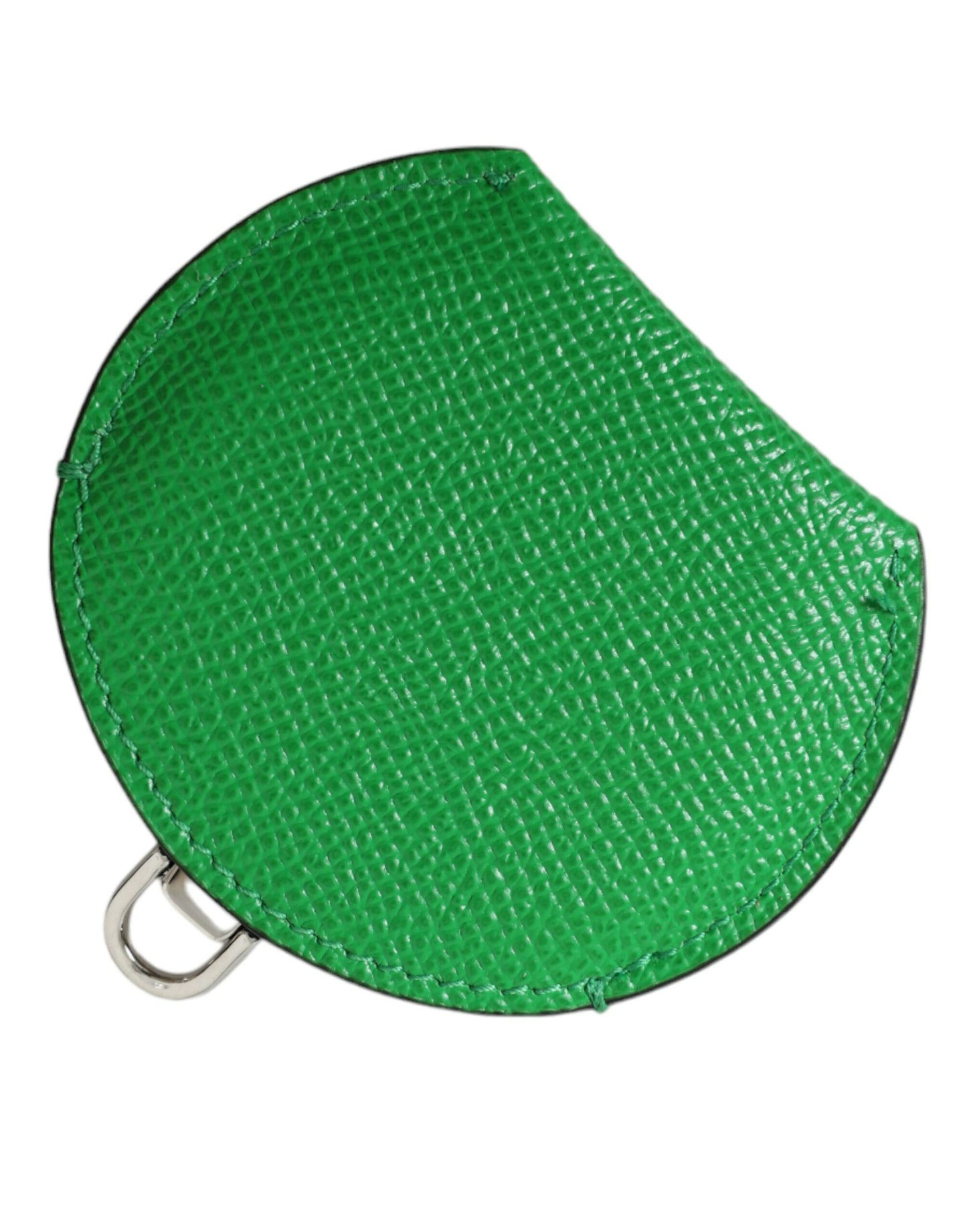 Dolce & Gabbana Emerald Leather Hand Mirror Holder Dolce & Gabbana