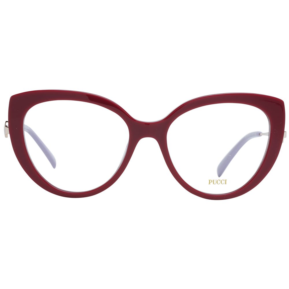 Emilio Pucci Red Women Optical Frames