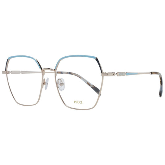 Emilio Pucci Gold Women Optical Frames