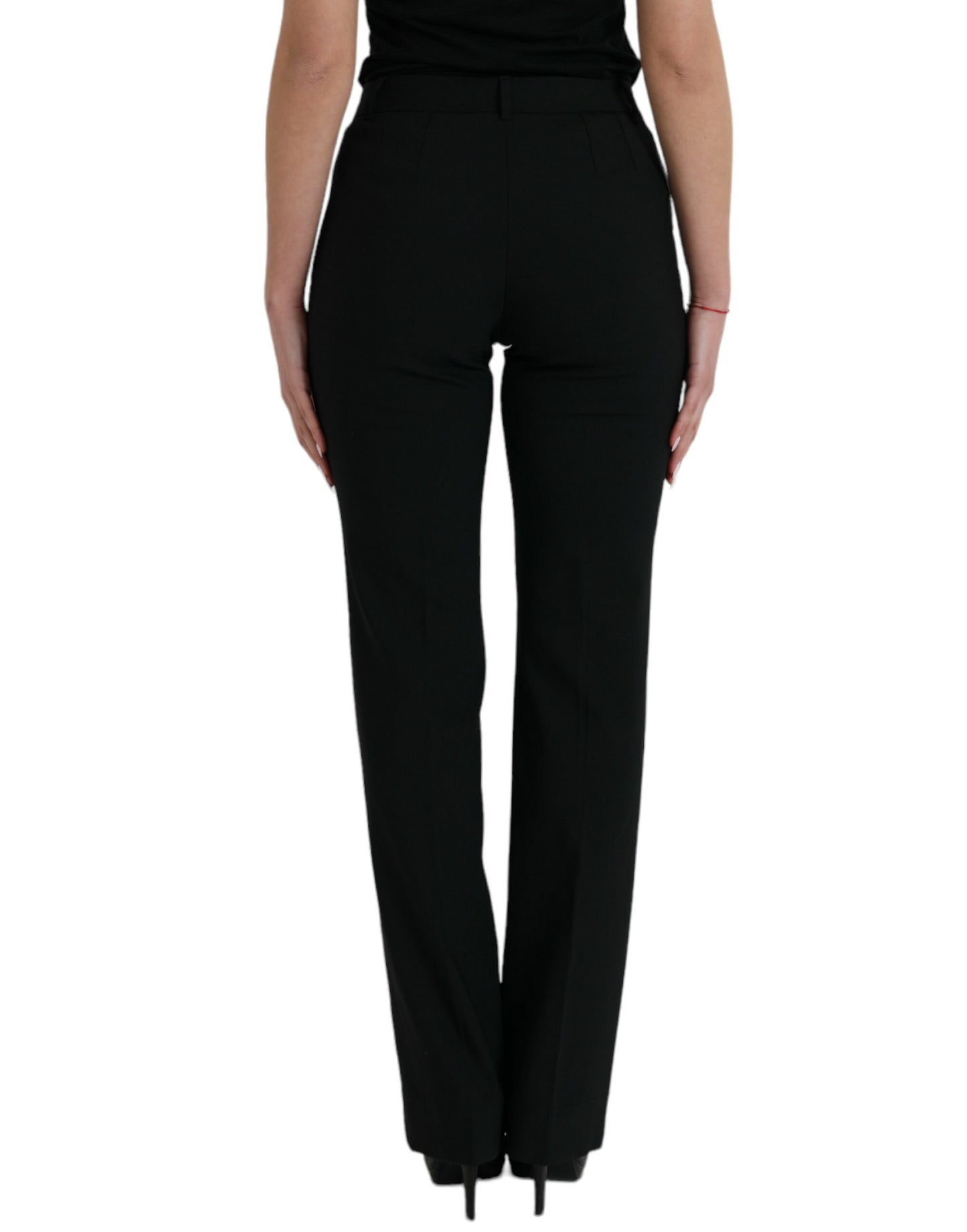 Dolce & Gabbana Elegant Tapered Wool Trousers Dolce & Gabbana