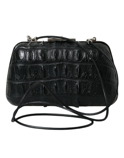 Balenciaga Elegant Crocodile Leather Evening Clutch Balenciaga