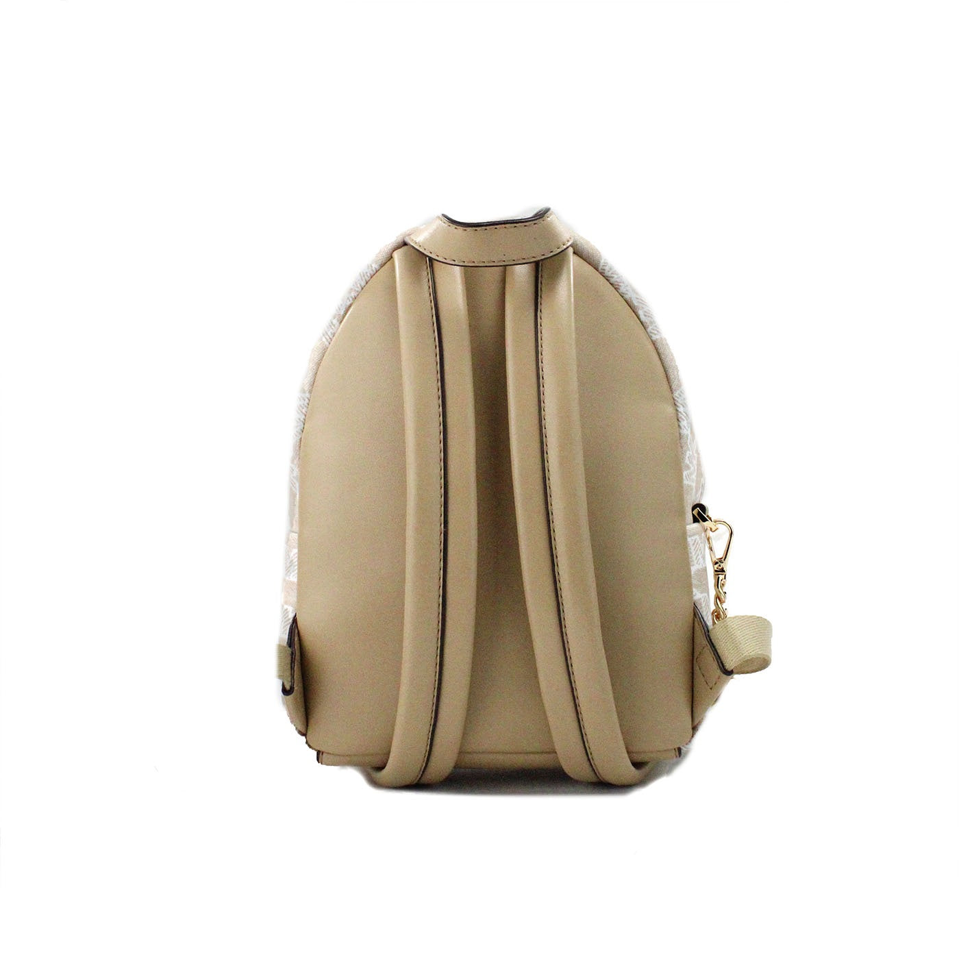 Michael Kors Maisie Mini Camel Signature Canvas 2-n-1 Card Case Backpack Bag Michael Kors