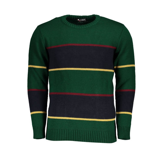 U.S. Grand Polo Green Fabric Sweater U.S. Grand Polo