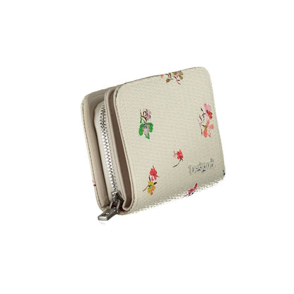 Desigual White Polyethylene Wallet Desigual