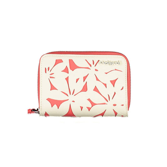 Desigual White Polyethylene Wallet Desigual